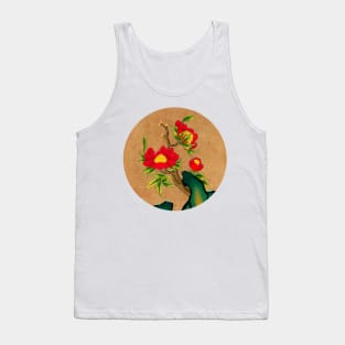 Minhwa: Peony on the Rock C Type (Korean traditional/folk art) Tank Top